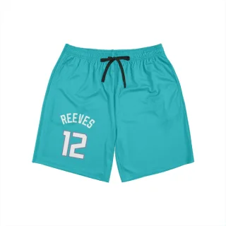 Charlotte Hornets Antonio Reeves Teal  Unisex Shorts