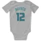 Charlotte Hornets Antonio Reeves White  Newborn & Infant Bodysuit