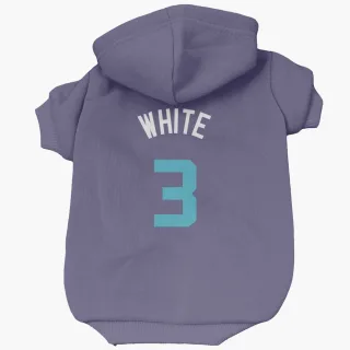 Charlotte Hornets Coby White Purple  Dog & Cat Pet Hoodie