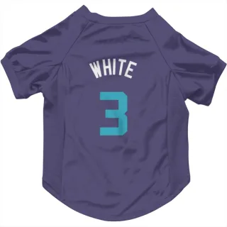 Charlotte Hornets Coby White Purple  Dog & Cat Pet Jersey
