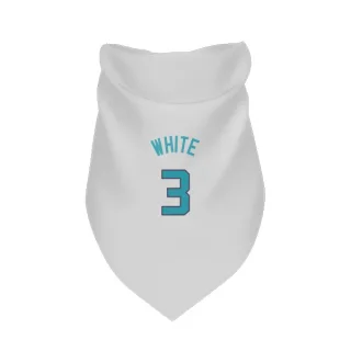 Charlotte Hornets Coby White White  Dog & Cat Pet Bandana
