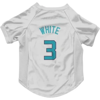 Charlotte Hornets Coby White White  Dog & Cat Pet Jersey