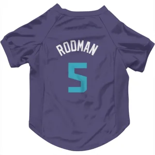 Charlotte Hornets DJ Rodman Purple  Dog & Cat Pet Jersey