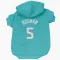 Charlotte Hornets DJ Rodman Teal  Dog & Cat Pet Hoodie