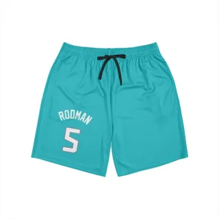 Charlotte Hornets DJ Rodman Teal  Unisex Shorts