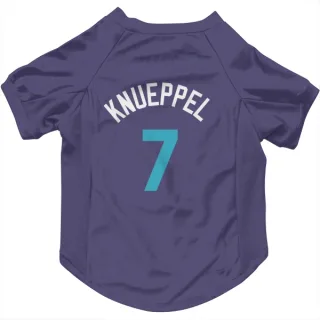 Charlotte Hornets Kon Knueppel Purple  Dog & Cat Pet Jersey