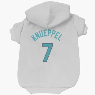 Charlotte Hornets Kon Knueppel White  Dog & Cat Pet Hoodie