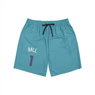 Charlotte Hornets LaMelo Ball Purple   Teal  Unisex Shorts