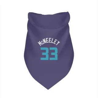Charlotte Hornets Liam McNeeley Purple  Dog & Cat Pet Bandana