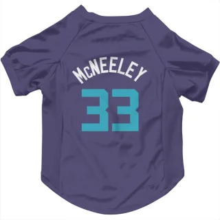 Charlotte Hornets Liam McNeeley Purple  Dog & Cat Pet Jersey