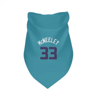 Charlotte Hornets Liam McNeeley Purple   Teal  Dog & Cat Pet Bandana