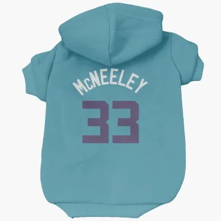 Charlotte Hornets Liam McNeeley Purple   Teal  Dog & Cat Pet Hoodie