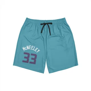 Charlotte Hornets Liam McNeeley Purple   Teal  Unisex Shorts