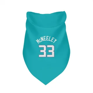 Charlotte Hornets Liam McNeeley Teal  Dog & Cat Pet Bandana