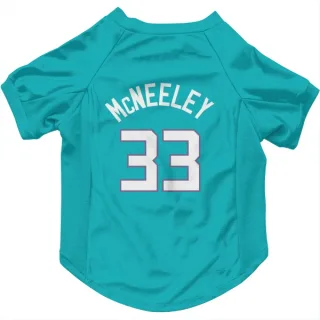 Charlotte Hornets Liam McNeeley Teal  Dog & Cat Pet Jersey