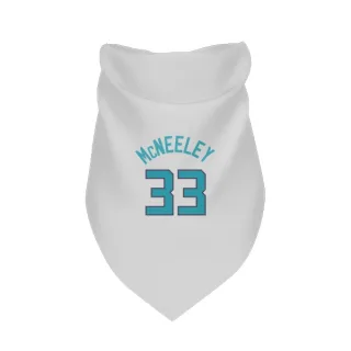 Charlotte Hornets Liam McNeeley White  Dog & Cat Pet Bandana
