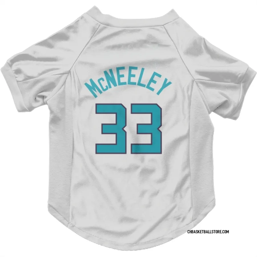 Charlotte Hornets Liam McNeeley White  Dog & Cat Pet Jersey