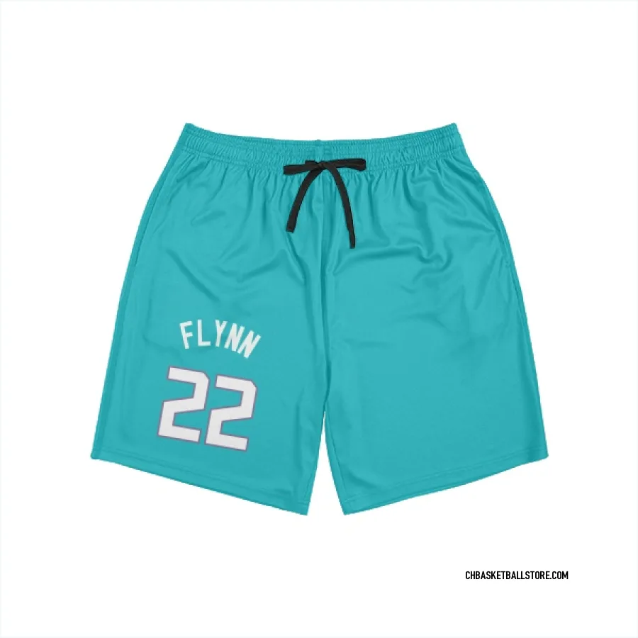 Charlotte Hornets Malachi Flynn Teal  Unisex Shorts