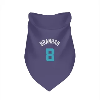Charlotte Hornets Malaki Branham Purple  Dog & Cat Pet Bandana