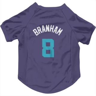 Charlotte Hornets Malaki Branham Purple  Dog & Cat Pet Jersey