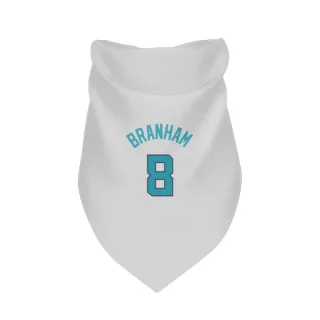 Charlotte Hornets Malaki Branham White  Dog & Cat Pet Bandana