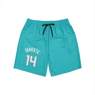 Charlotte Hornets Moussa Diabate Teal  Unisex Shorts