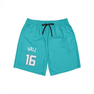 Charlotte Hornets PJ Hall Teal  Unisex Shorts