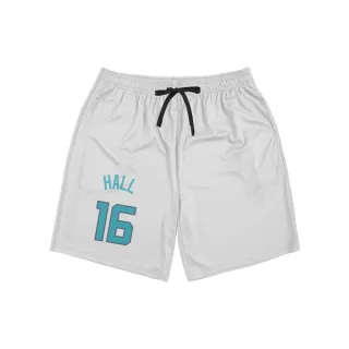 Charlotte Hornets PJ Hall White  Unisex Shorts