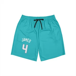 Charlotte Hornets Sion James Teal  Unisex Shorts