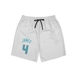 Charlotte Hornets Sion James White  Unisex Shorts