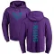 Men's Charlotte Hornets Jaylen Sims Purple Branded One Color Backer Pullover Hoodie