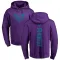 Men's Charlotte Hornets Liam McNeeley Purple Branded One Color Backer Pullover Hoodie