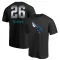 Men's Charlotte Hornets Xavier Tillman Black Midnight Mascot T-Shirt