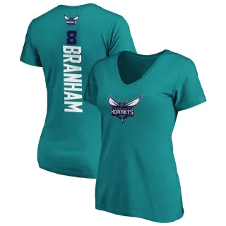 Women's Charlotte Hornets Malaki Branham Teal Backer T-Shirt