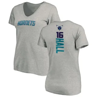 Women's Charlotte Hornets PJ Hall Ash Backer T-Shirt