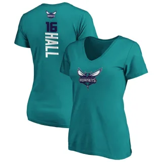 Women's Charlotte Hornets PJ Hall Teal Backer T-Shirt