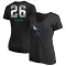 Women's Charlotte Hornets Xavier Tillman Black Midnight Mascot T-Shirt