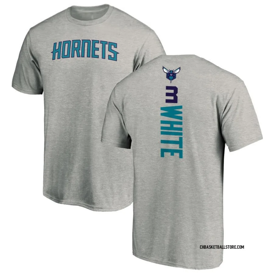 Youth Charlotte Hornets Coby White White Ash Backer T-Shirt