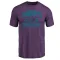 Youth Charlotte Hornets Custom Purple Baseline T-Shirt