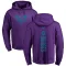 Youth Charlotte Hornets Miles Bridges Purple Branded One Color Backer Pullover Hoodie