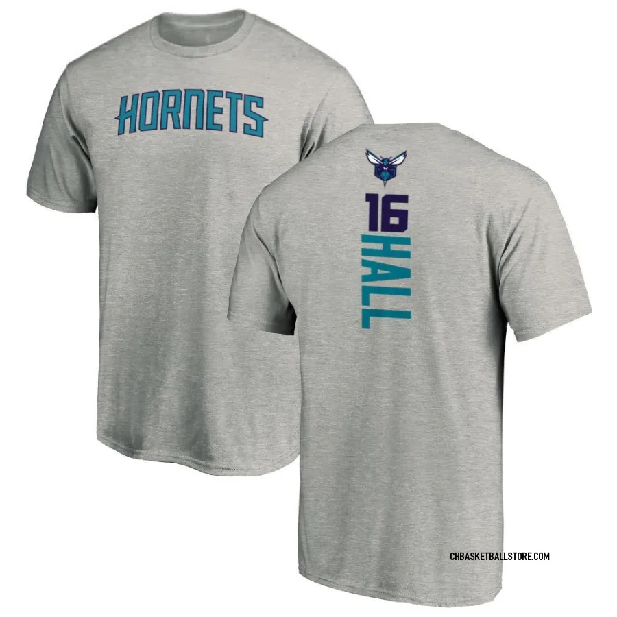 Youth Charlotte Hornets PJ Hall Ash Backer T-Shirt