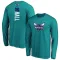 Youth Charlotte Hornets PJ Hall Teal Backer Long Sleeve T-Shirt